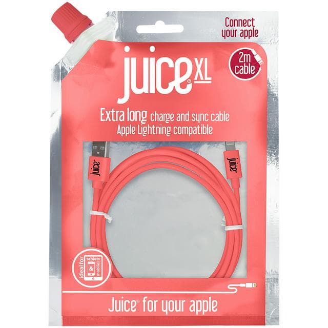 Juice 2M Lightning Cable - Coral - gallery image 4