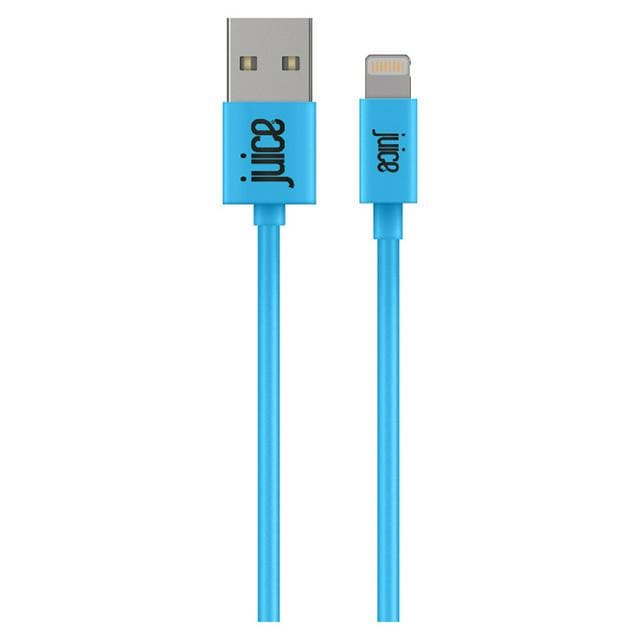 Juice Cable Lightning Type-C Round Aqua 2m - gallery image 1