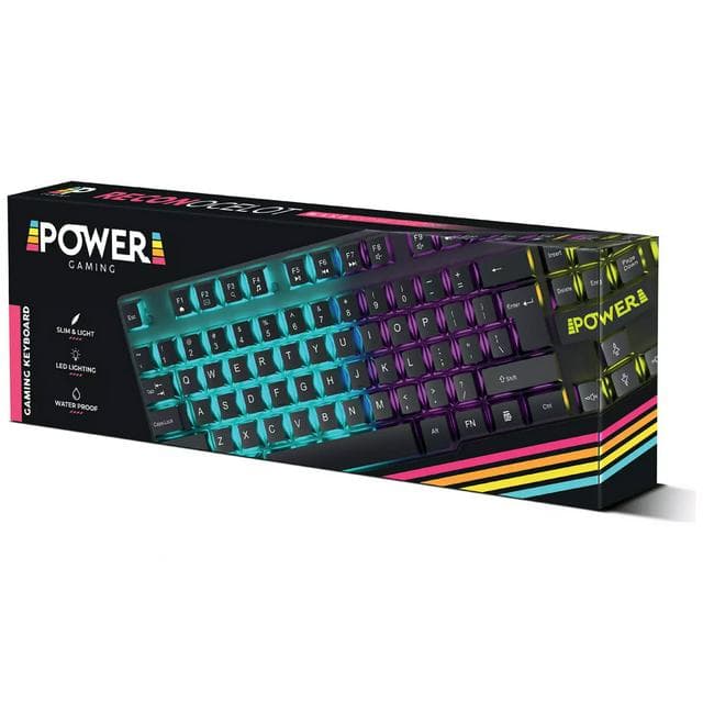 Sainsbury's Home Power Gaming RGB Wired Gaming Keyboard - Black - gallery image 5