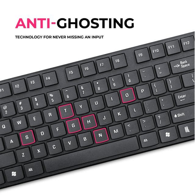 Power Core Wired PC Keyboard - gallery image 3