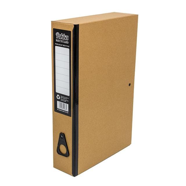 Pukka Pads Recycled Kraft Boxfile - gallery image 1