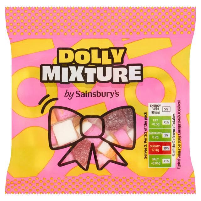 Sainsbury's Dolly Mix Sweets 70g - gallery image 1