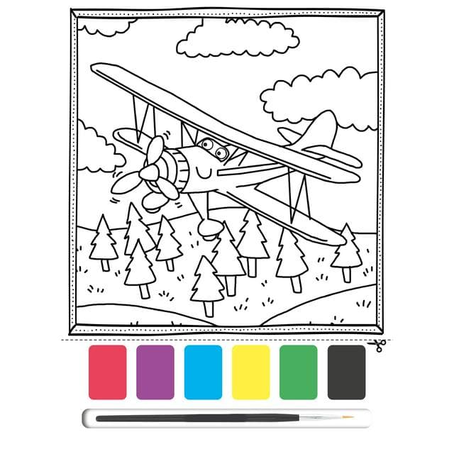 Igloo Books Things That Go Paint & Colour Book - gallery image 2
