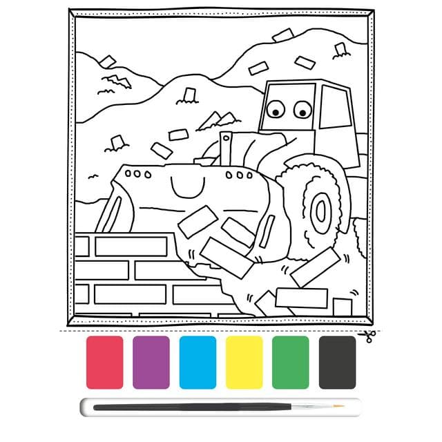Igloo Books Things That Go Paint & Colour Book - gallery image 5