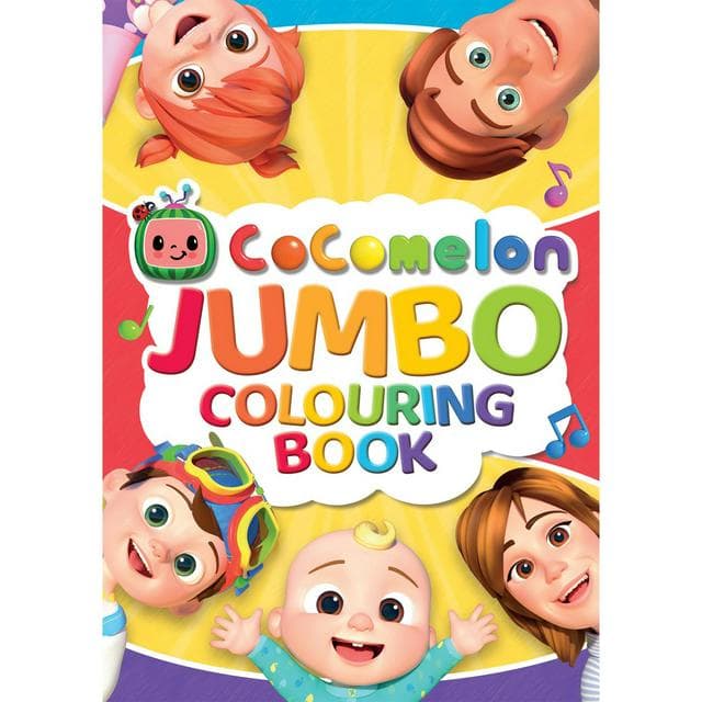 Cocomelon Jumbo Colouring Book - gallery image 1