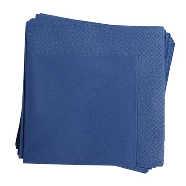 Sainsbury's Home Pack of 20 Navy Blue Paper Napkins - gallery image 1