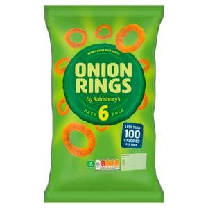 Sainsbury's Onion Rings 6x19g
