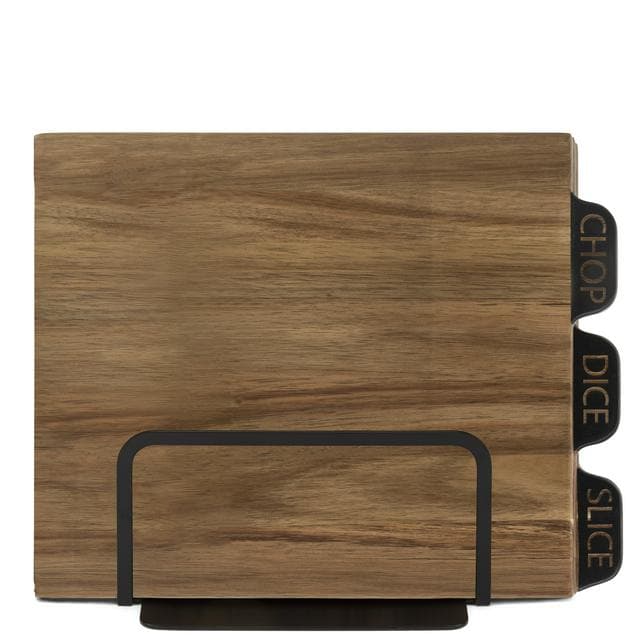 Habitat Industrial Acacia Wood Butcher Board - Pack of 3 - gallery image 1