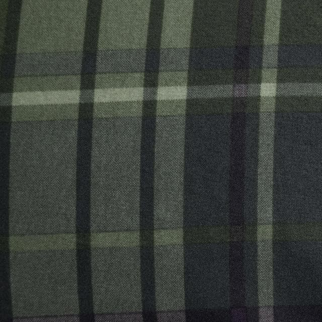 Habitat Xmas Robin Check Bedding Set Green - gallery image 4