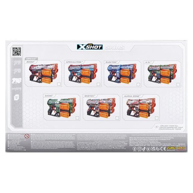 Zuru X-Shot Skins Dread Sonic Blaster - gallery image 3