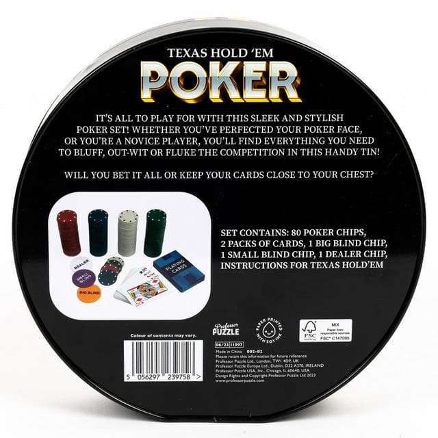 Professor Puzzle Poker Set - gallery image 3