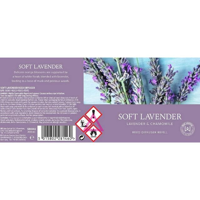 Wax Lyrical 200ml Diffuser Refill - Soft Lavender - gallery image 3