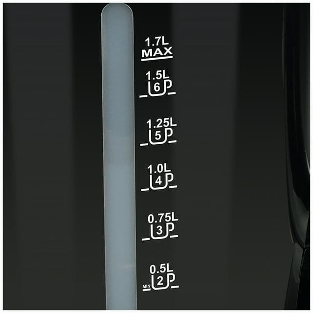 Cookworks WK8321 New Basic Kettle - Black - gallery image 2