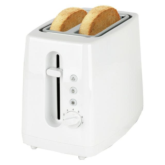 Cookworks New Basic 2 Slice Toaster - White - gallery image 1
