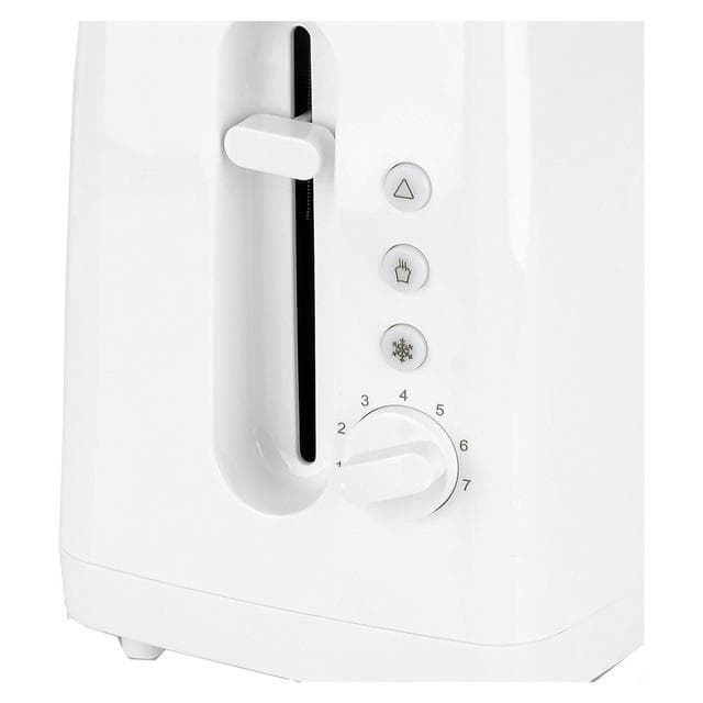 Cookworks New Basic 2 Slice Toaster - White - gallery image 2