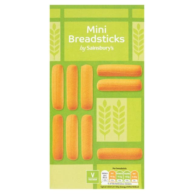Sainsbury's 100g Mini Breadsticks - gallery image 1