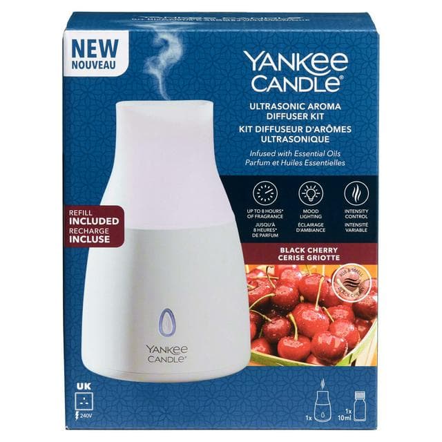Yankee Candle Ultrasonic Black Cherry Kit - gallery image 1