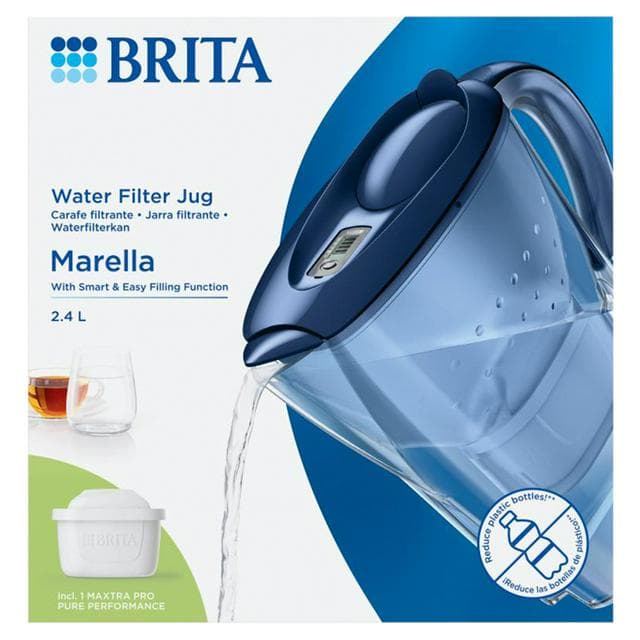 BRITA Maxtra Water Filter Jug Blue 2.4L - gallery image 1