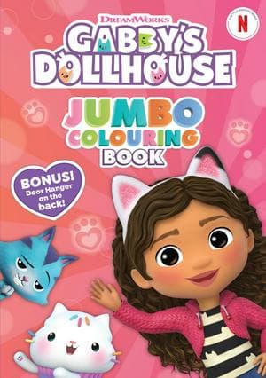 Gabby's Dollhouse Jumbo Colouring Book