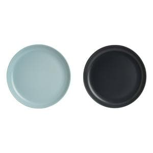Habitat Matte Dinner Plate - Charcoal