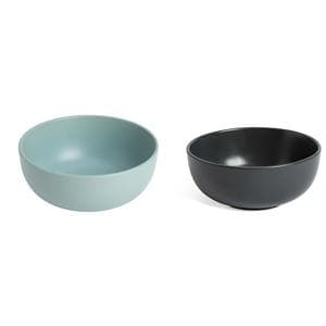 Habitat Matte Cereal Bowl - Charcoal