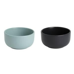 Habitat Matte Nibble Bowl - Charcoal