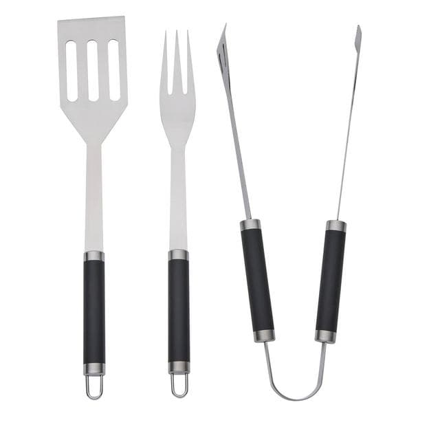 Sainsbury's Home Pack of 3 BBQ Tool Set - gallery image 1