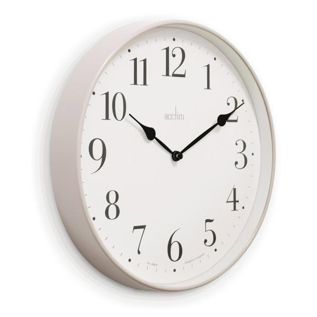 Acctim Denham Wall Clock in Mocha 30cm - gallery image 3