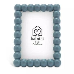 Habitat Bobble Picture Frame - Blue - 4x6"