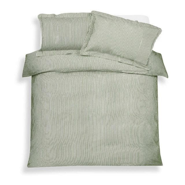 Habitat Cotton Stripe Oxford Edge Bedding Set - gallery image 2