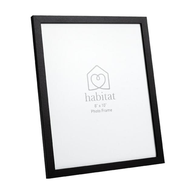 Sainsbury's Home Black Wooden Picture Frames - 8x10" - gallery image 1