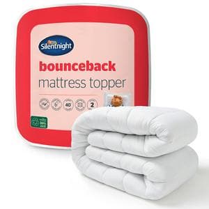 Silentnight Bounceback Mattress Topper - SKU: Silentnight Bounceback Topper:No Colour:Single