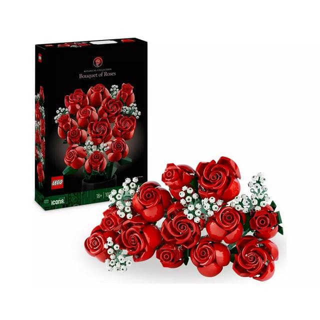 LEGO Icons Bouquet of Roses Flowers Set for Adults 10328 - gallery image 1