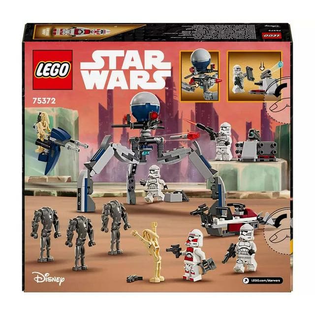 LEGO Star Wars Clone Trooper & Battle Droid Battle Pack 75372 - gallery image 5