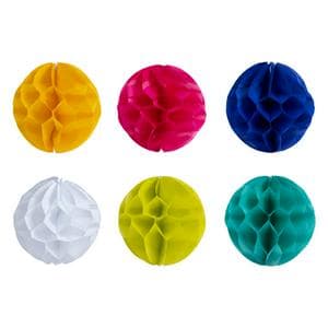 Sainsbury's Honeycomb Paper Present Toppers Birthday Gift Wrap - 6 Pack
