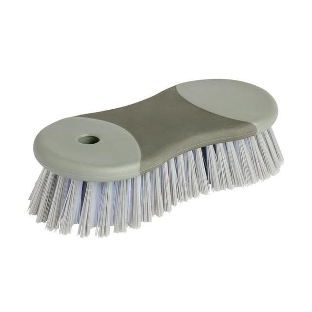 Sainsbury's Home Recycled Flat Scrubbing Brush - Grey - gallery image 1