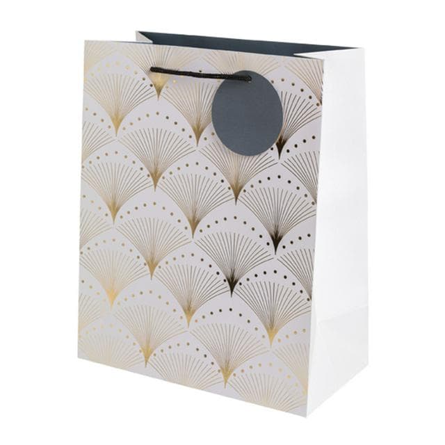Sainsbury's Glam Geo Large Present Gift Bag Birthday Wedding Celebration - gallery image 1