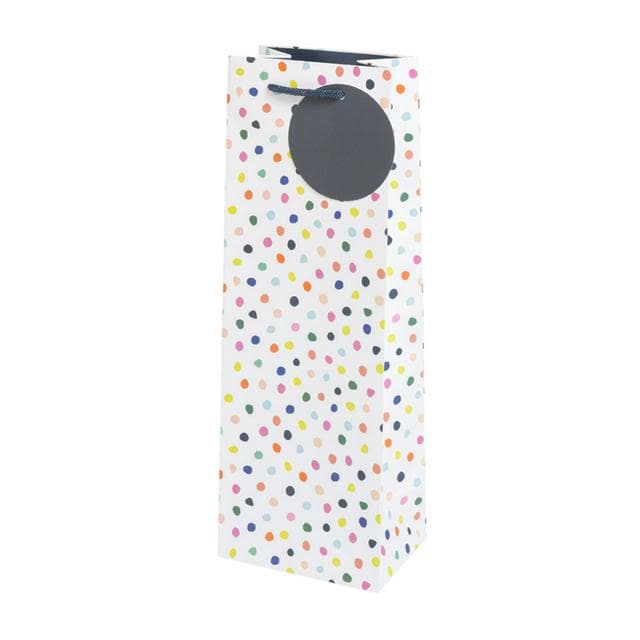Sainsbury's Brights Spot Bottle Gift Bag For Champagne Prosecco Wine - gallery image 1