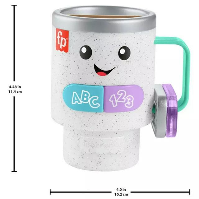 Fisher-Price Wake Up & Learn Coffee Cup - gallery image 3