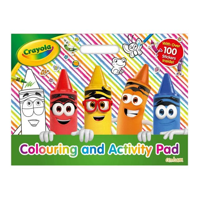 Crayola Jumbo Colouring & Activity Pad - gallery image 1
