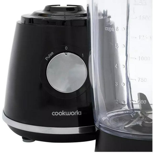 Cookworks TB507CF 1.5L Jug Blender - Black - gallery image 2