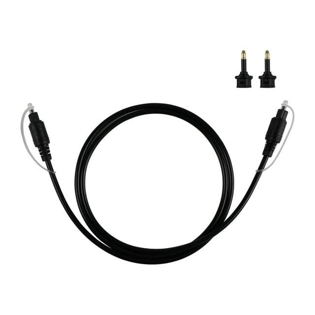 Sainsbury's Home 1m Audio Optical Cable - Black - gallery image 2