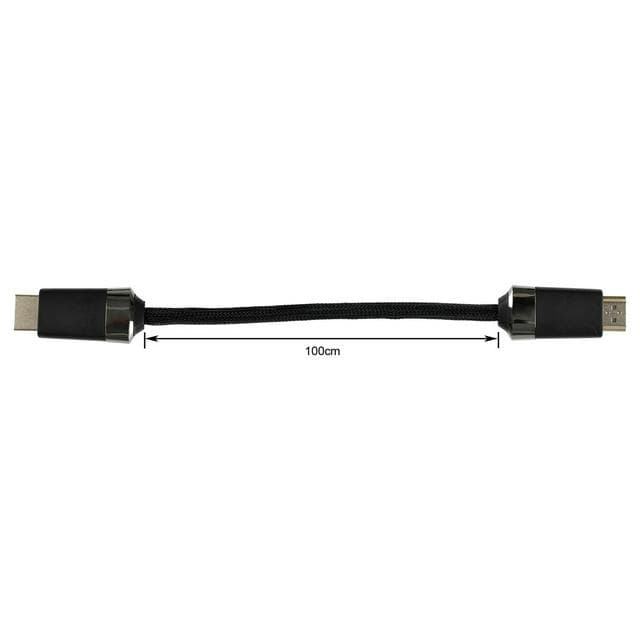 Sainsbury's Home 1m 4k HDMI Cable - Black - gallery image 4