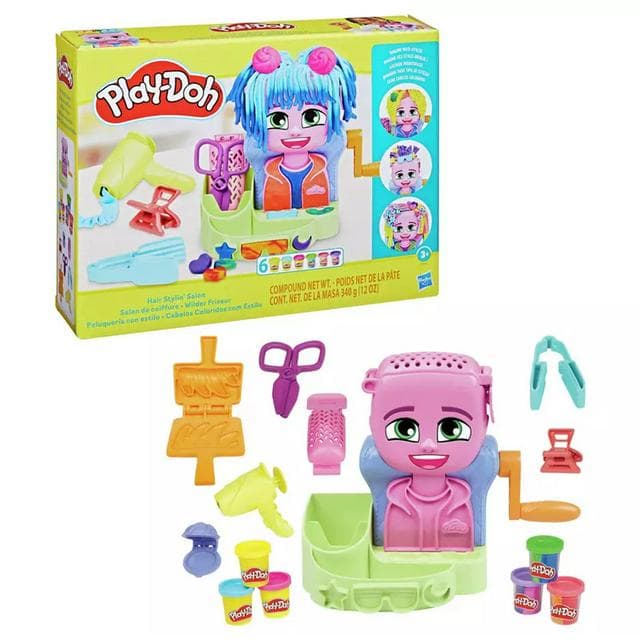 Play-Doh Hair Play Reimagined Playset - gallery image 2