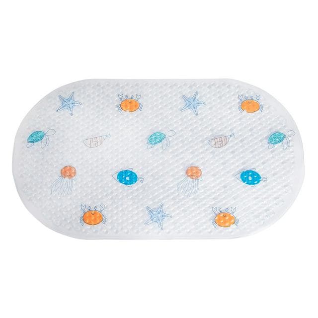 Sainsbury's Home Under the Sea Stripe Bath Mat - gallery image 1