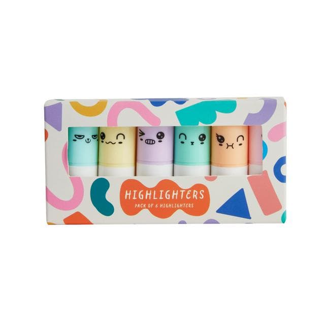 Sainsbury's Home Pack of Mini Higlighters - gallery image 1