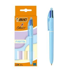 Bic 4 Colour Pastel