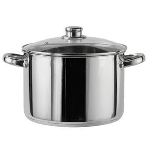 Sainsbury's Home 24cm Stainless Steel Stock Pot