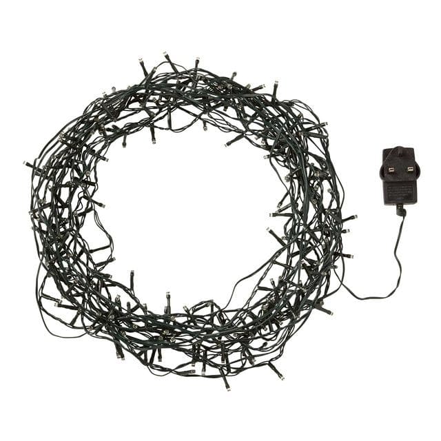 Habitat 240 Bright White LED Christmas Tree Lights - gallery image 4
