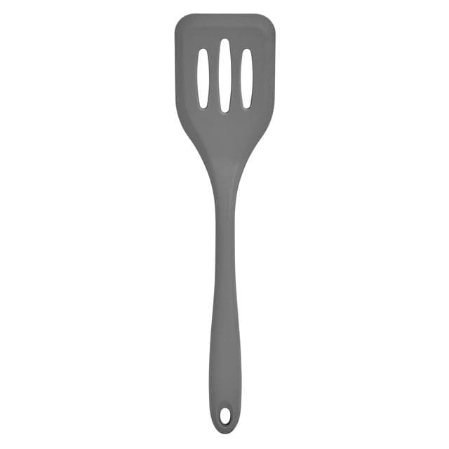 Habitat Silicone Slotted Turner - Grey - gallery image 1